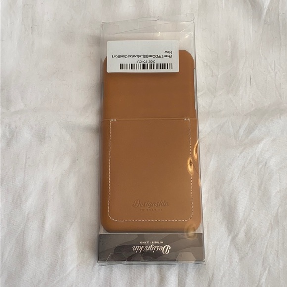 4/$25- NWT Leather IPhone 7 Pro Case NWB